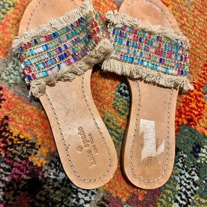 Kate Spade Multicolor Beaded Women's Sandals